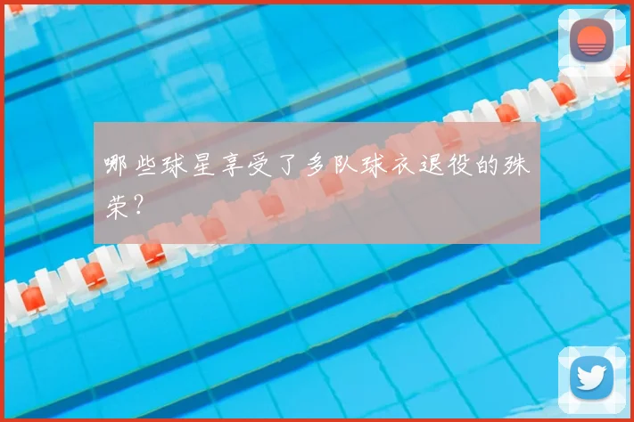 哪些球星享受了多队球衣退役的殊荣？